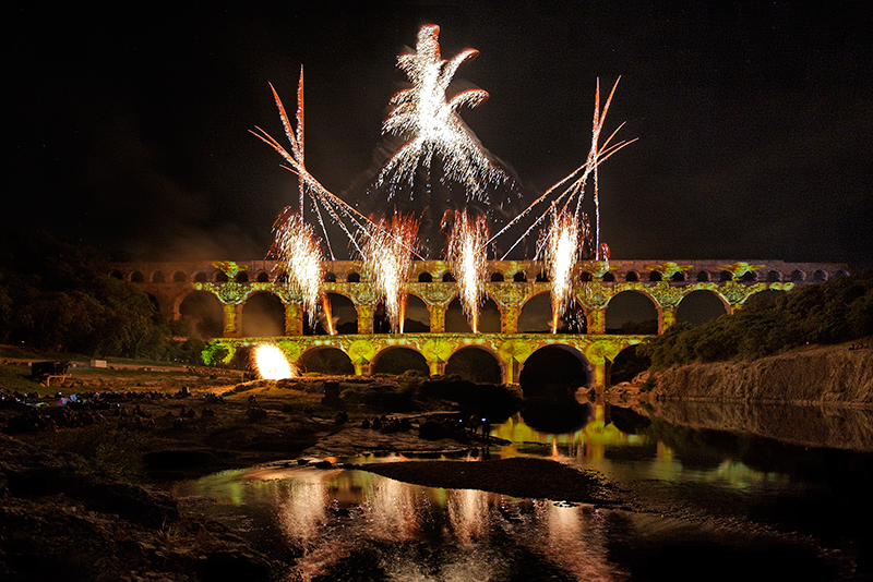 Fééries du Pont du Gard  ©Thierry-NAVA