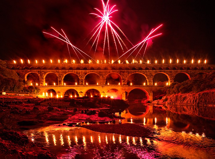 Fééries du Pont du Gard 2016